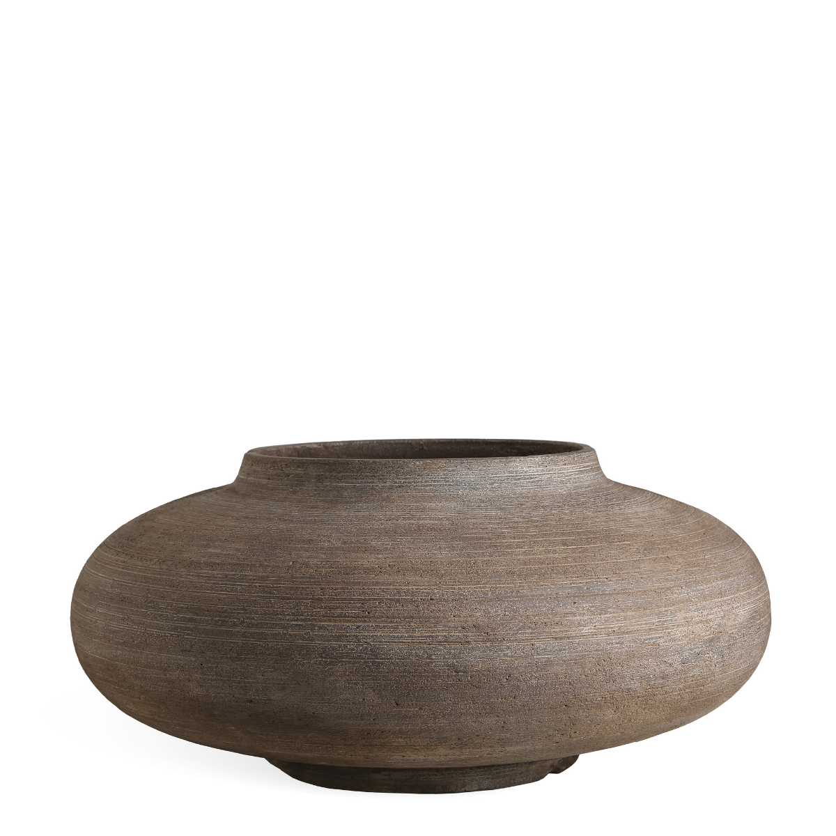 sia-deco-antica-cache-pot-zen-37cm-marron-fonc image 1