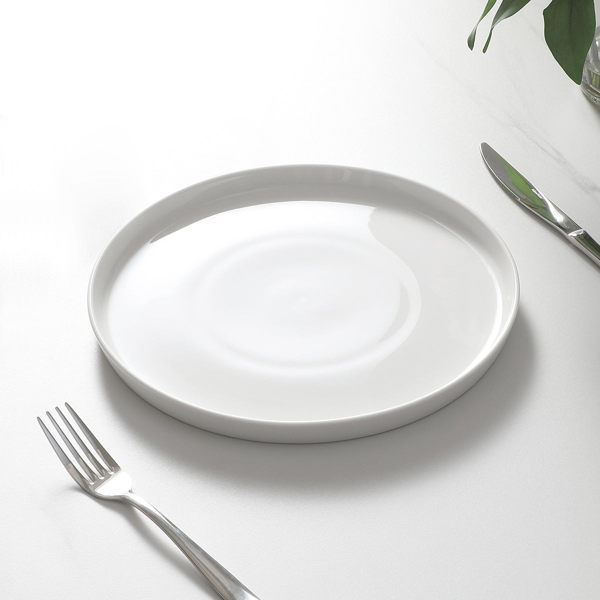 sia-alba-louise-4-assiettes-plates-blanches-26-cm image 2