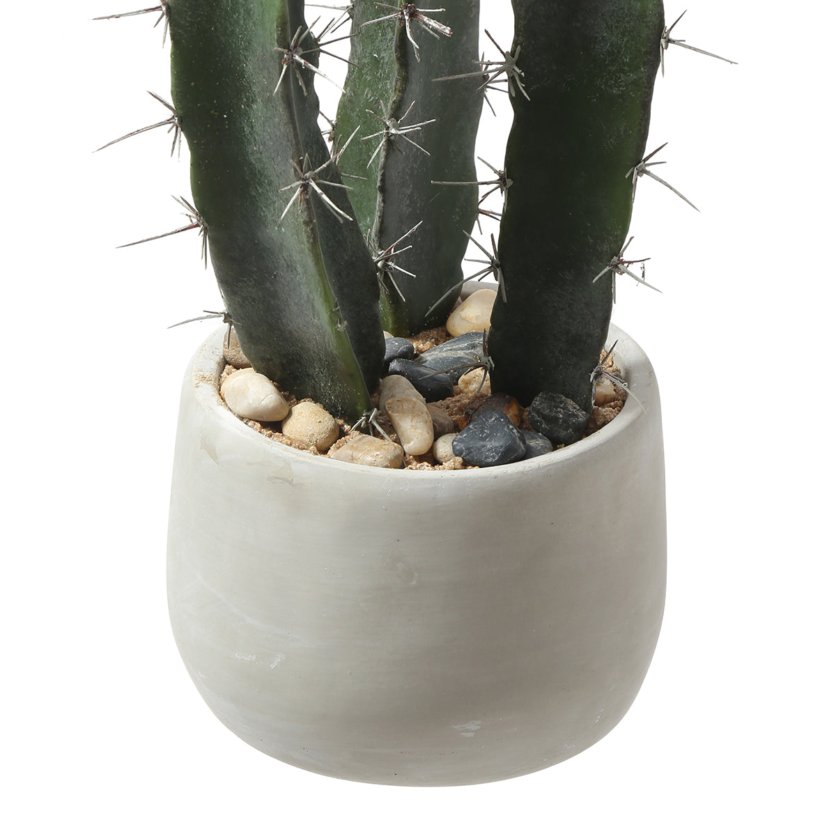 sia-deco-noah-cactus-plante-artificielle-vert-64-cm-pot-gris image 5