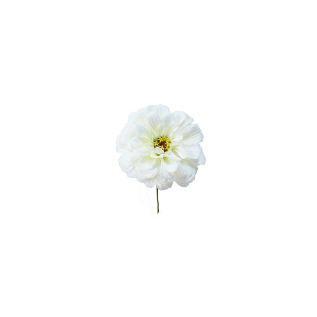 sia-noah-tige-zinnia-artificielle-blanc-18-cm image 1