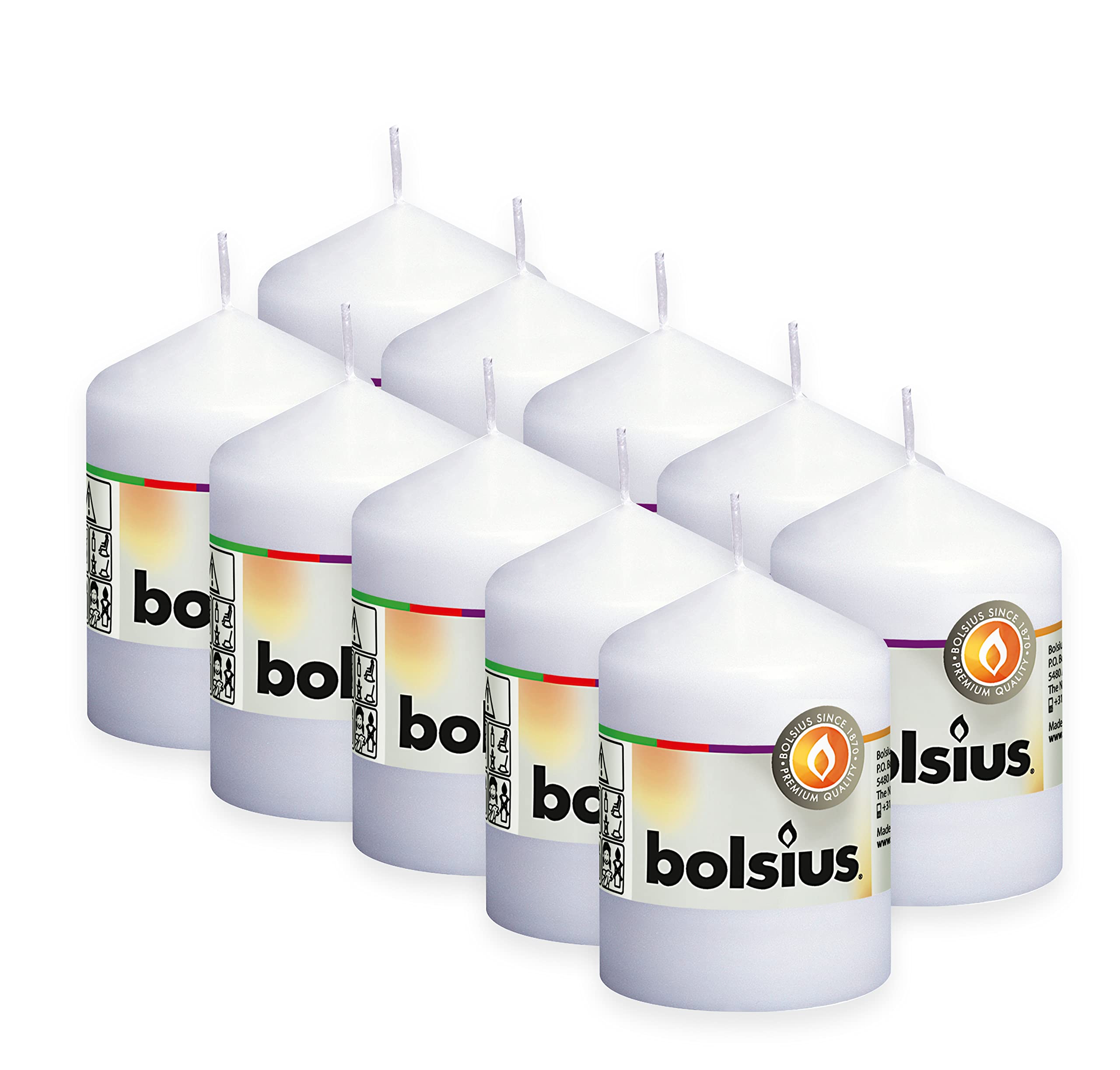 bolsius-bougies-piliers-80-mm-bougie-ivoire-lot-10-17h image 3