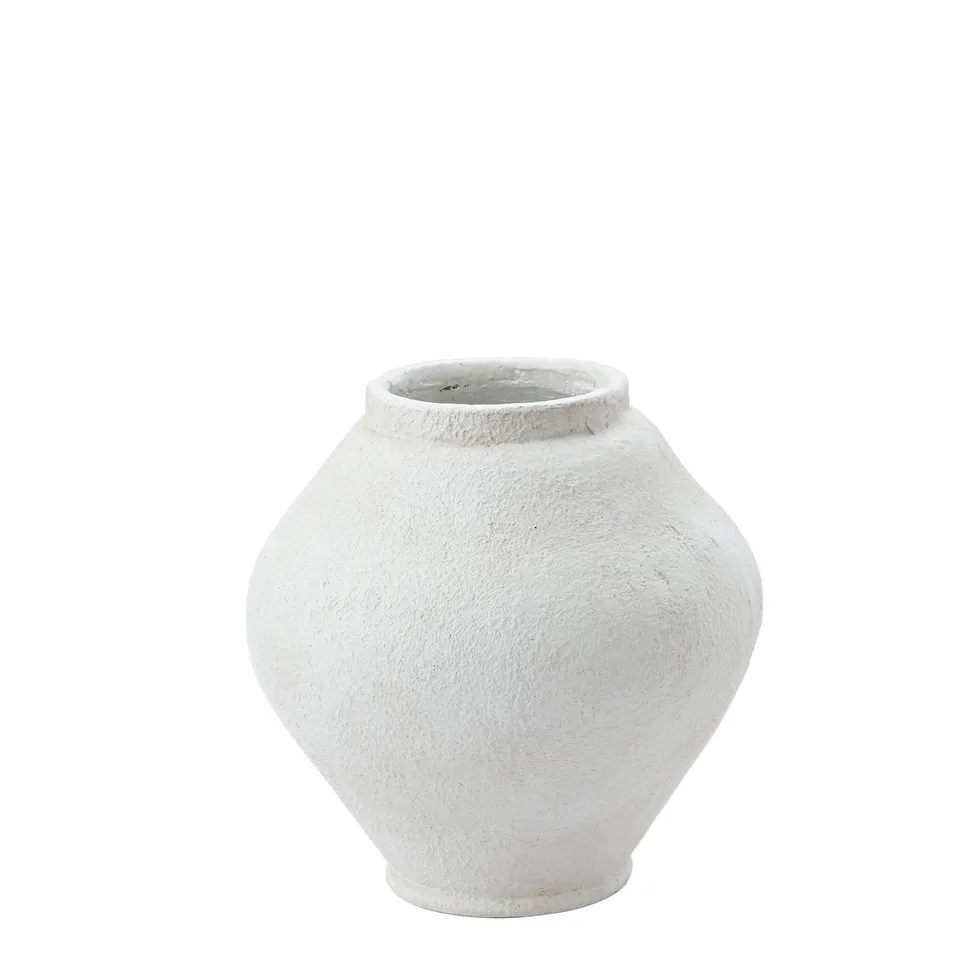 sia-deco-antica-vase-elvea-r-sine-blanc-cass-28-cm image 1
