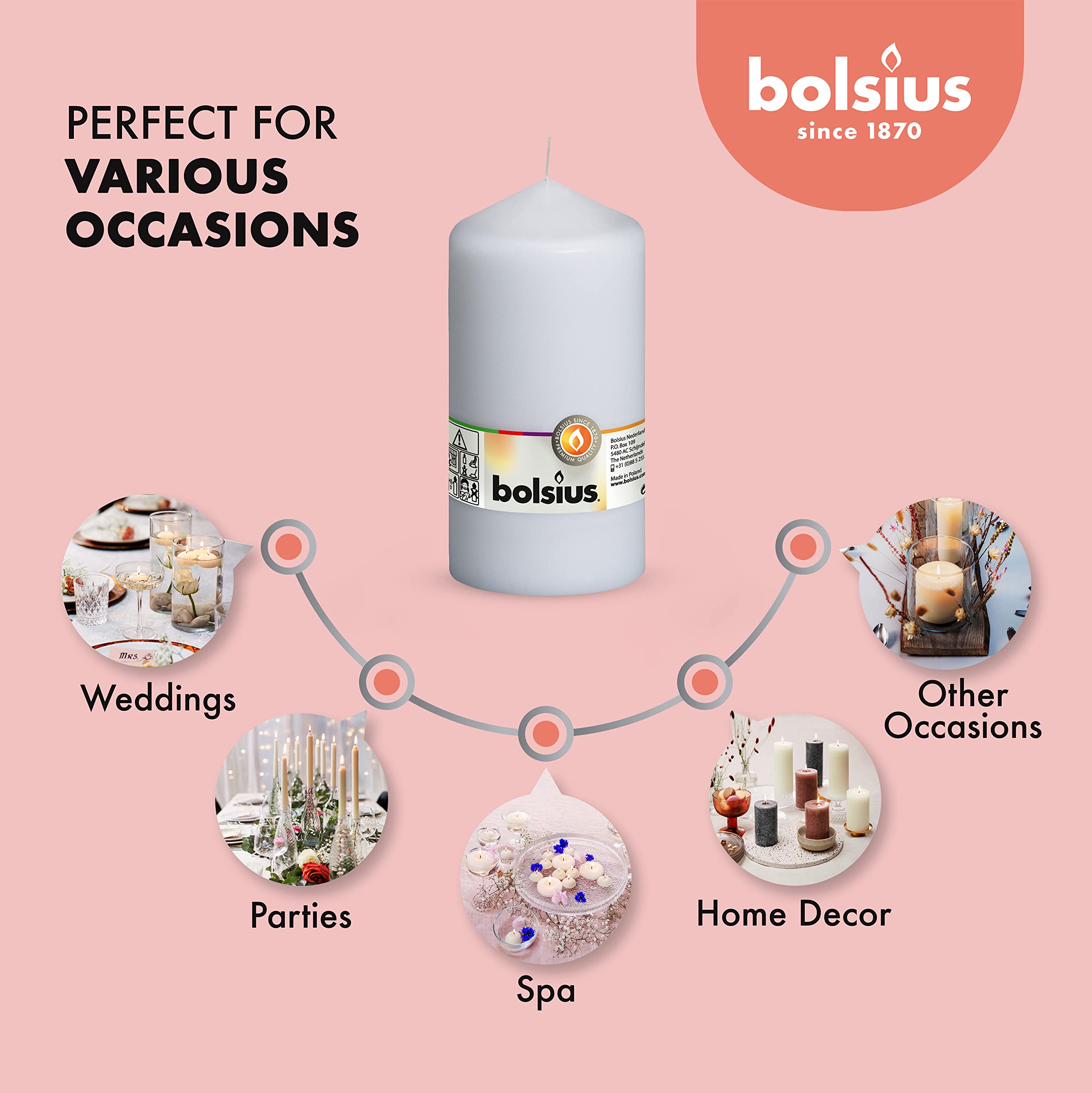 bolsius-bougies-piliers-150x80-mm-bougie-blanche-lot-8-65h image 4