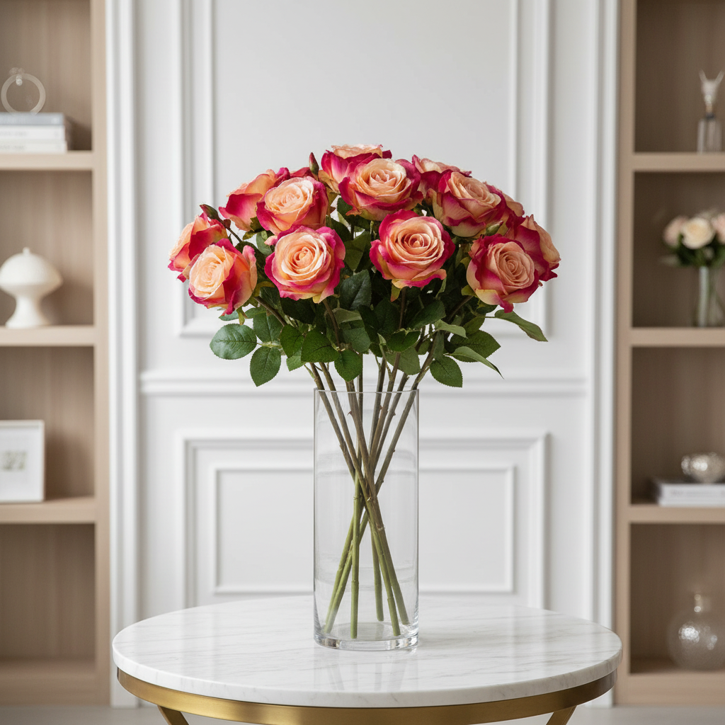 sia-noah-diane-tige-rose-artificielle-53cm-cr-me image 8