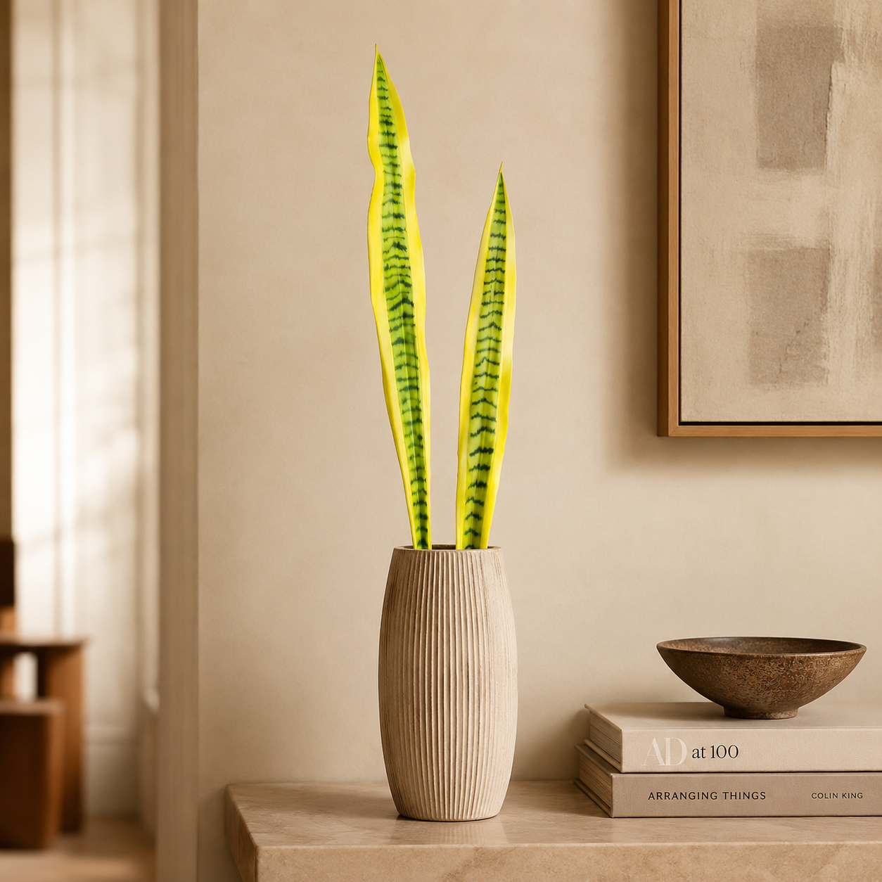 sia-deco-noah-sansevieria-feuillage-artificiel-vert-91-cm image 5