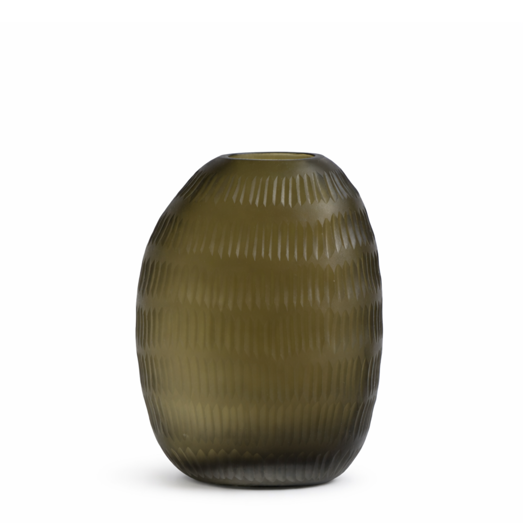 sia-deco-antica-verdalys-vase-verre-vert-25-cm-souffl image 1