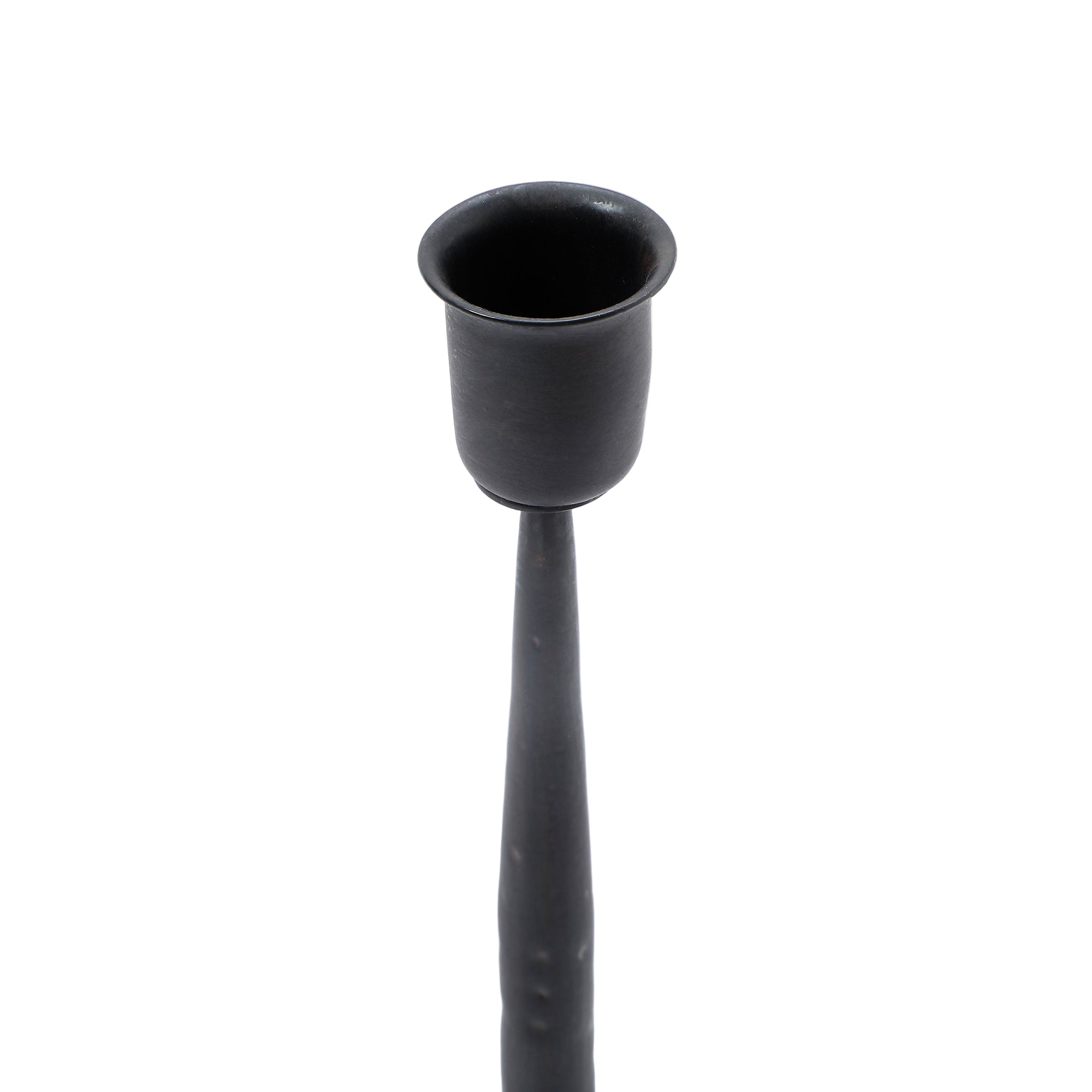 sia-deco-nora-nalia-bougeoir-noir-25-cm-chandelle image 3