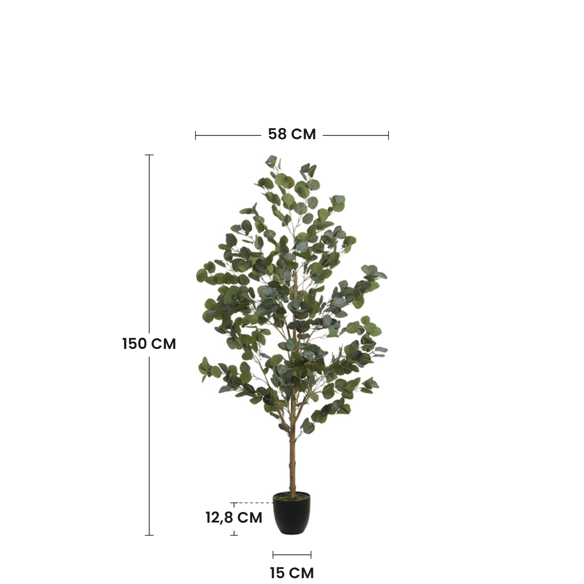 sia-noah-eucalyptus-artificiel-150-cm-vert image 3