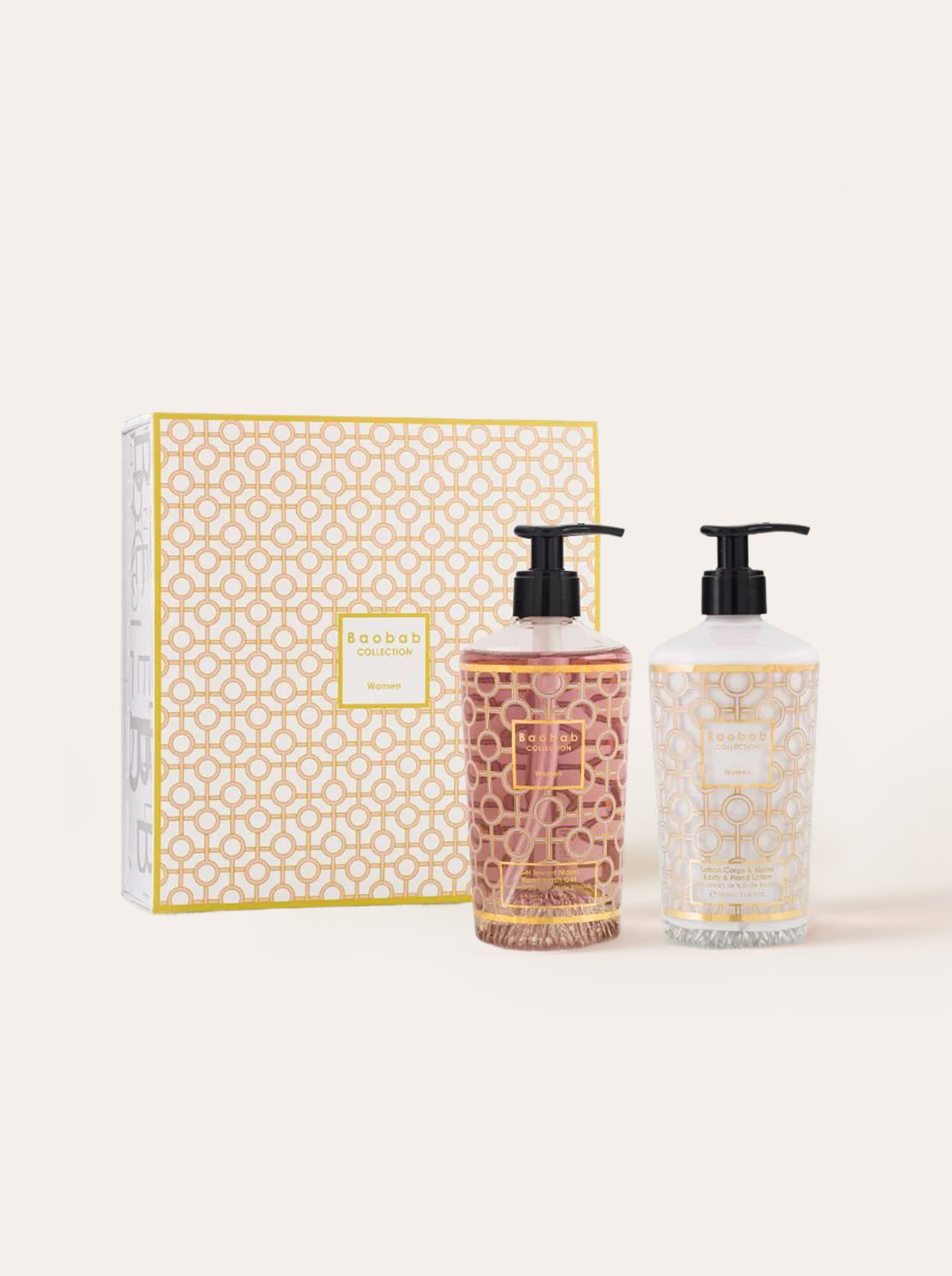 baobab-collection-women-lotion-corps-et-gel-mains-coffret-2x350ml image 1