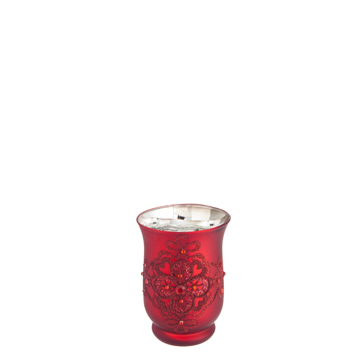 sia-deco-nora-lys-photophore-verre-rouge-15-cm image 1