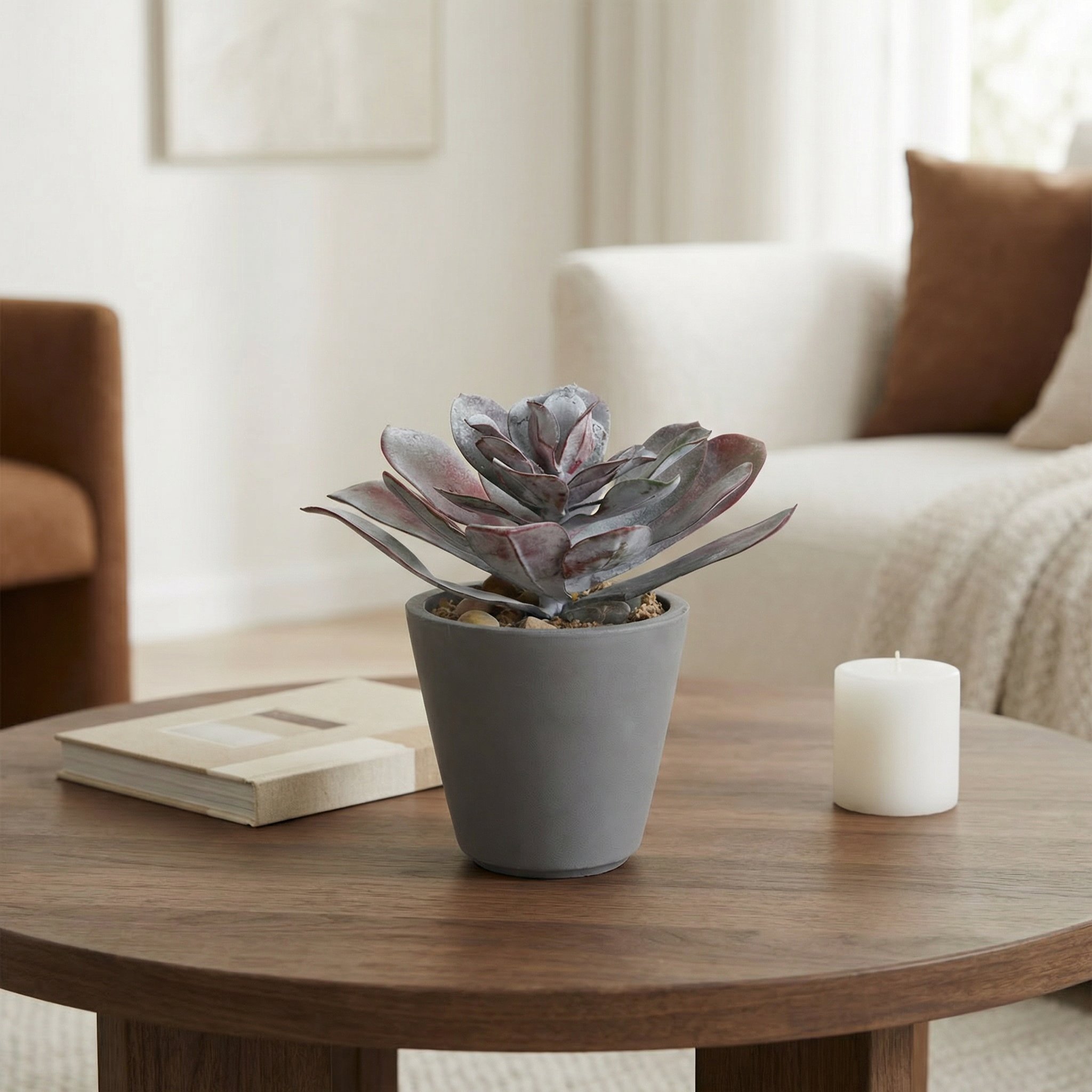 sia-noah-succulente-pot-maya-rouge-21-cm image 2
