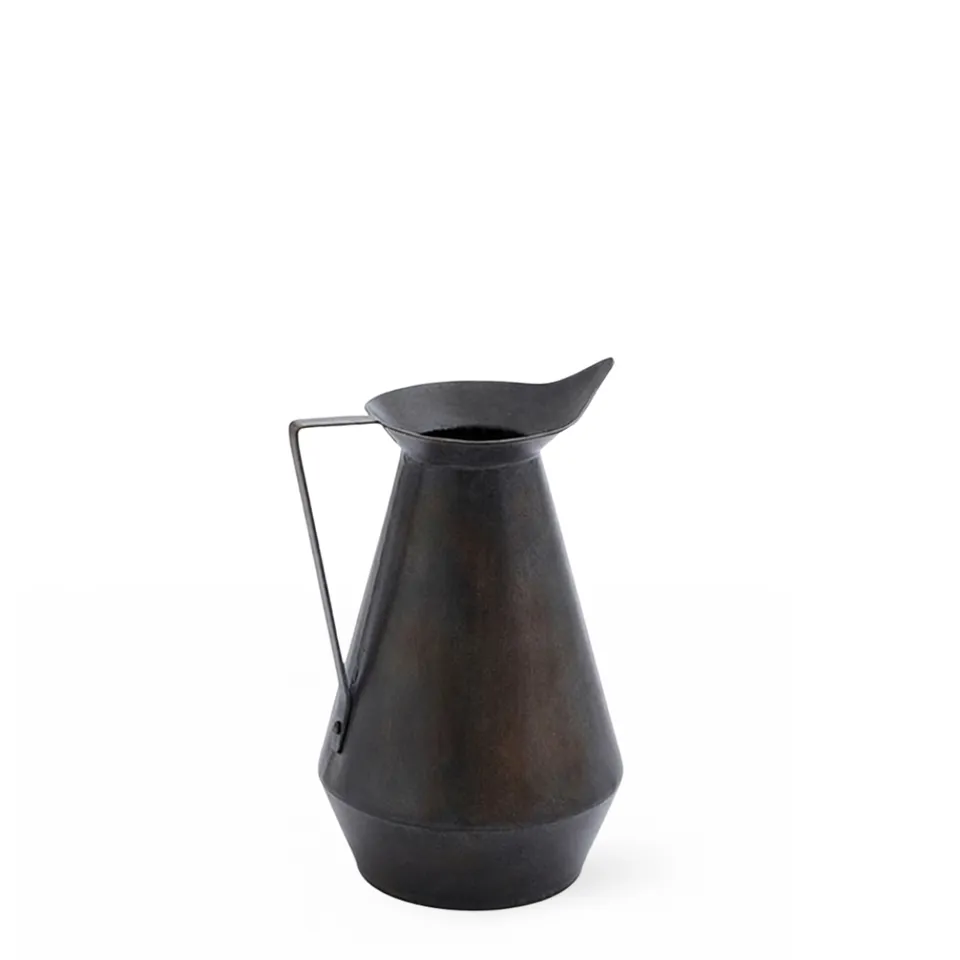 sia-deco-antica-vase-m-tal-octave-34-cm-marron image 1