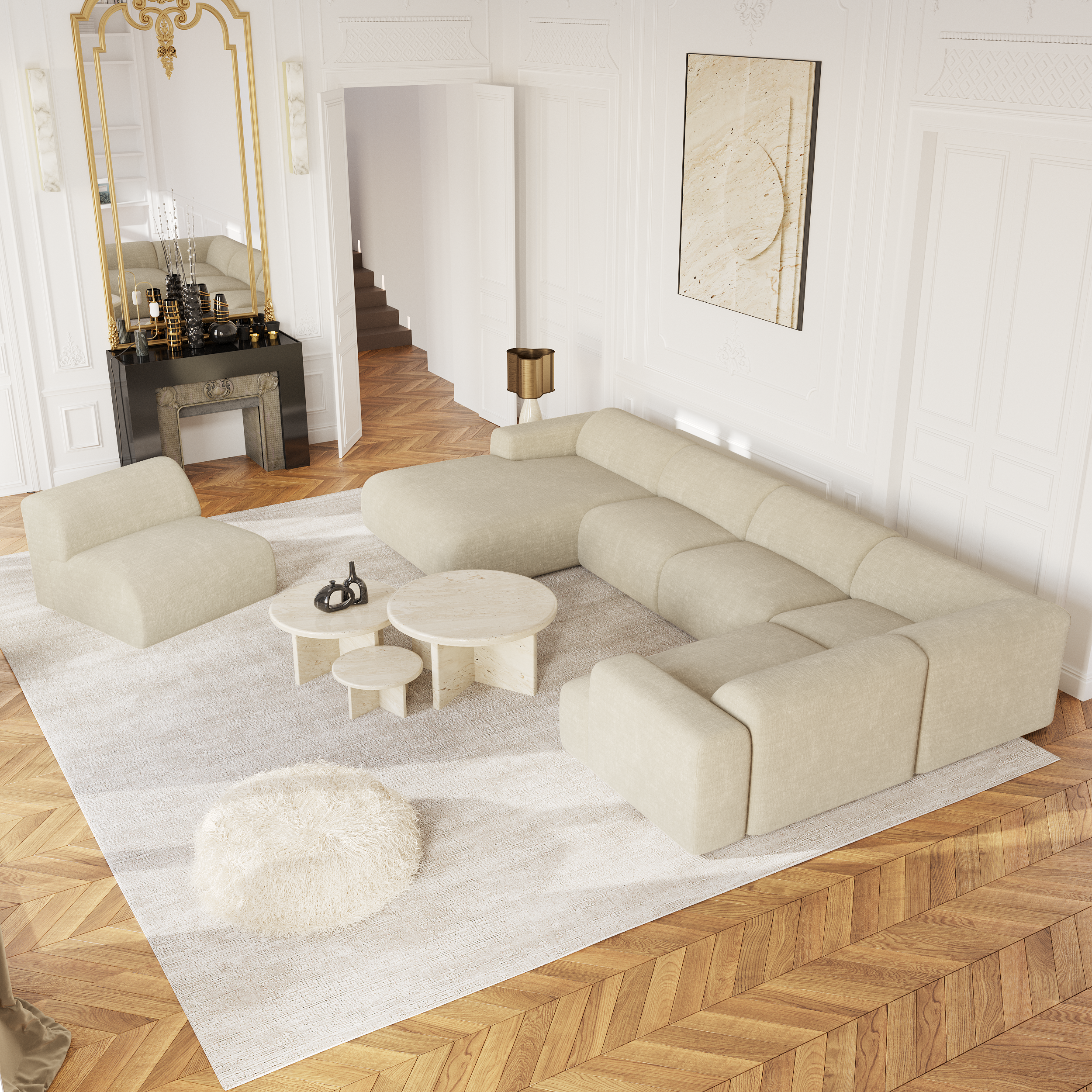 sia-myra-canap-panoramique-angle-gauche-cr-me image 2
