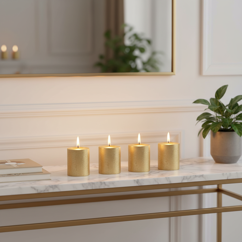 sia-nora-stripes-xs-bougie-cylindrique-blanc-coffret-4 image 4