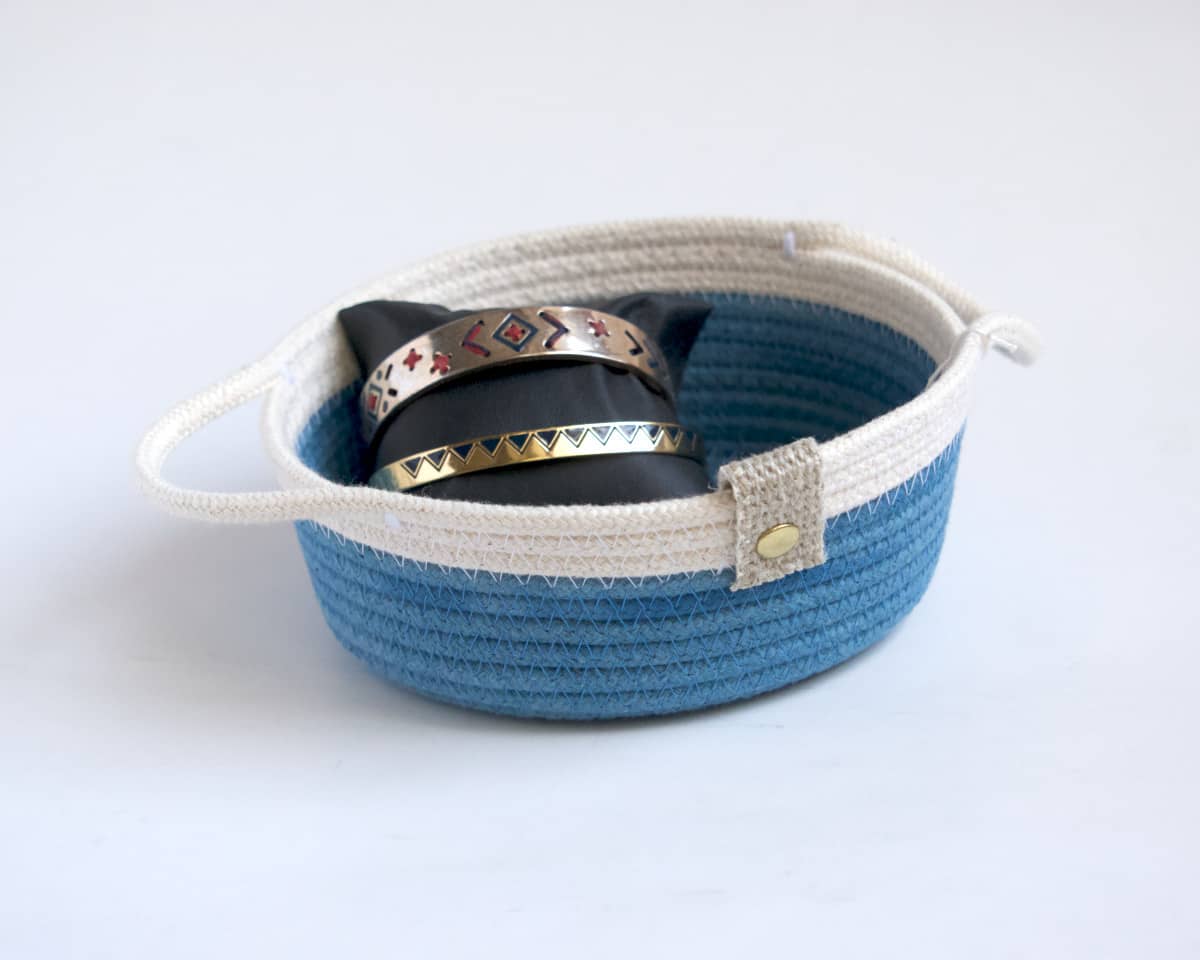 am-cla-paniers-rangement-corbeille-bleu-indigo-anses-coton image 5