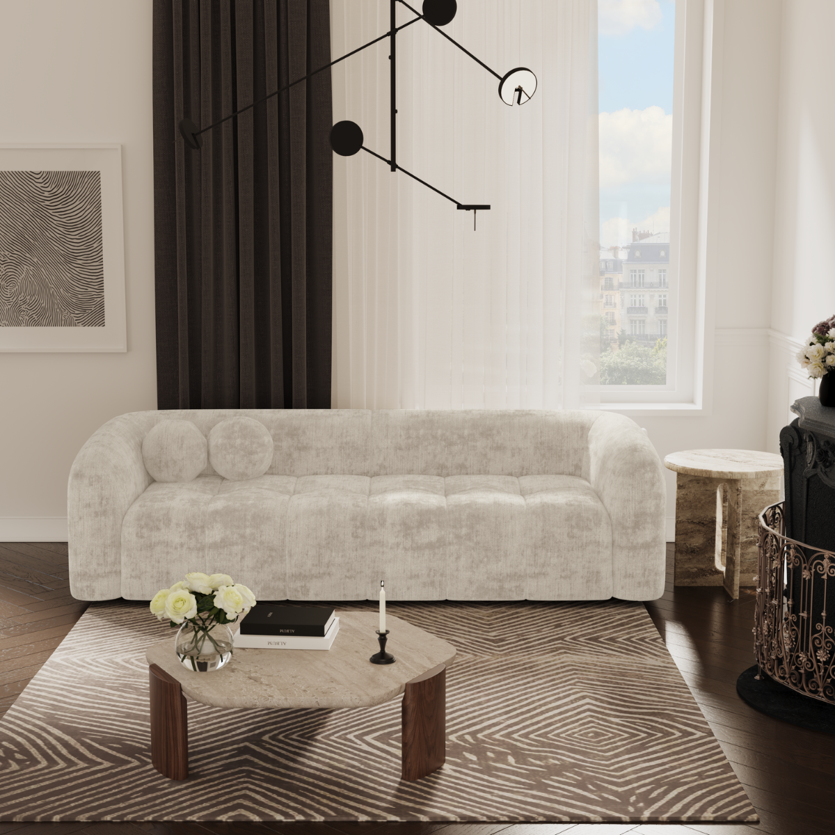 sia-deco-haussmann-canap-cr-me-coussins-boules image 2