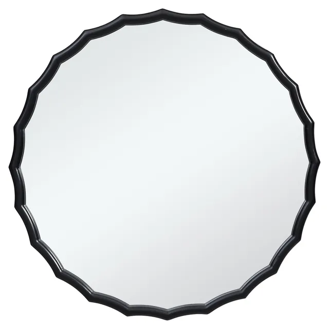 sia-deco-victoria-ondine-miroir-rond-76-cm-noir image 1