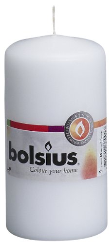 bolsius-bougies-piliers-blancs-lot-10-12-cm-33h image 2