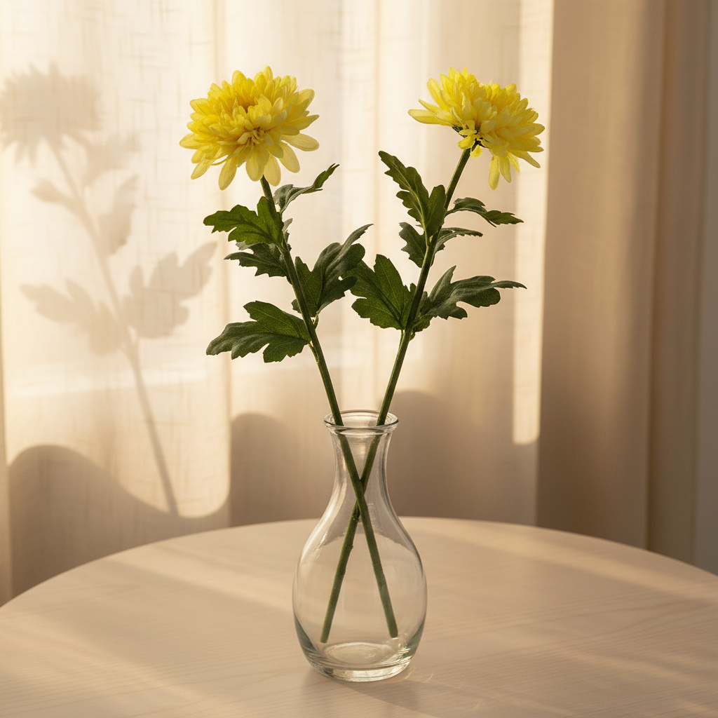 sia-deco-noah-tige-chrysanth-me-mum-jaune-47-cm image 4