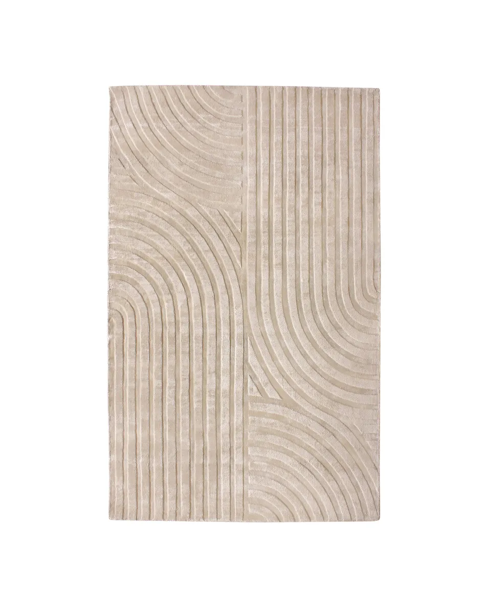 sia-deco-nola-dana-tapis-300x200-cm-beige-relief-viscose image 1