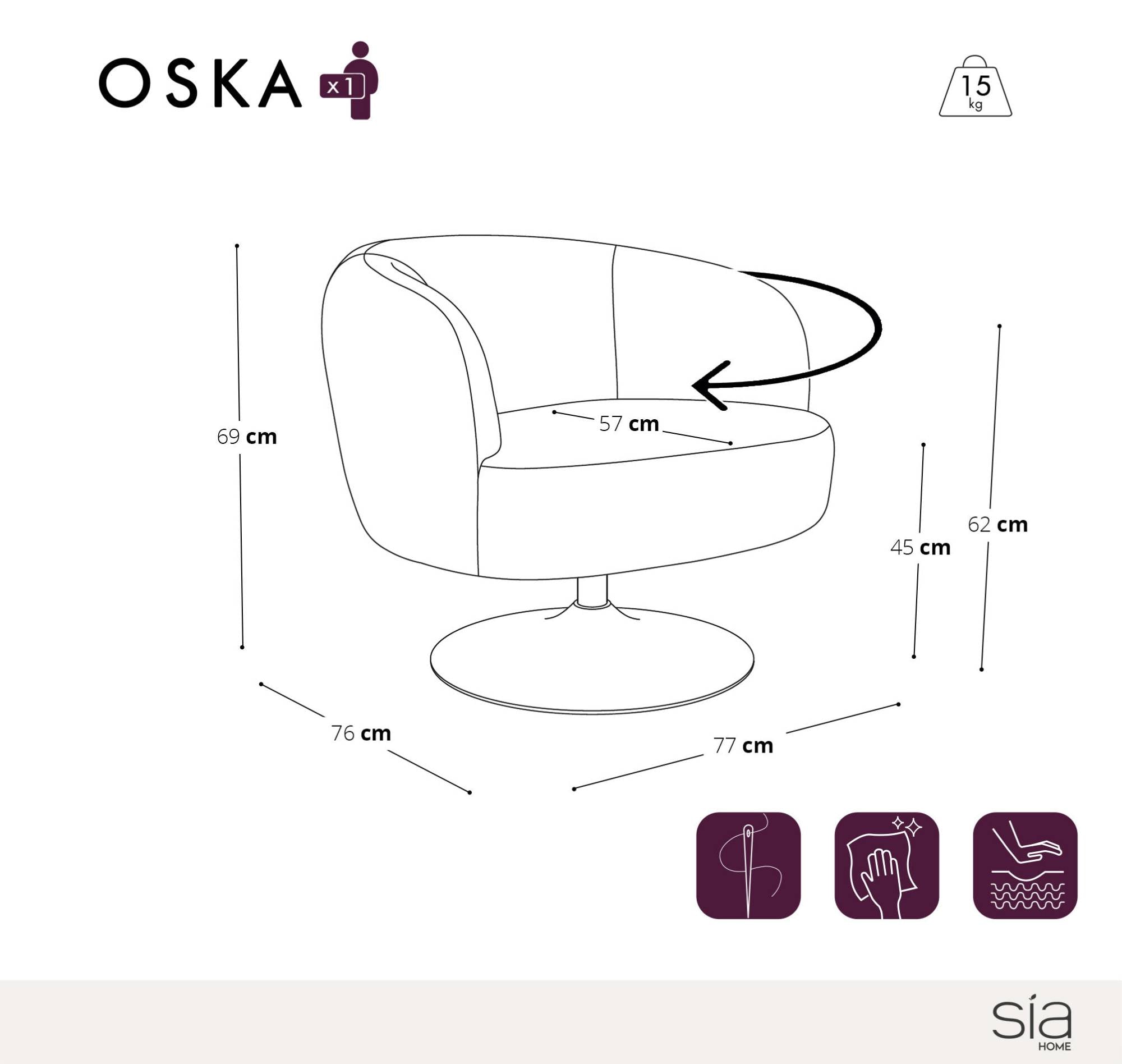sia-deco-jena-oska-fauteuil-pivotant-bordeaux-enveloppant image 5