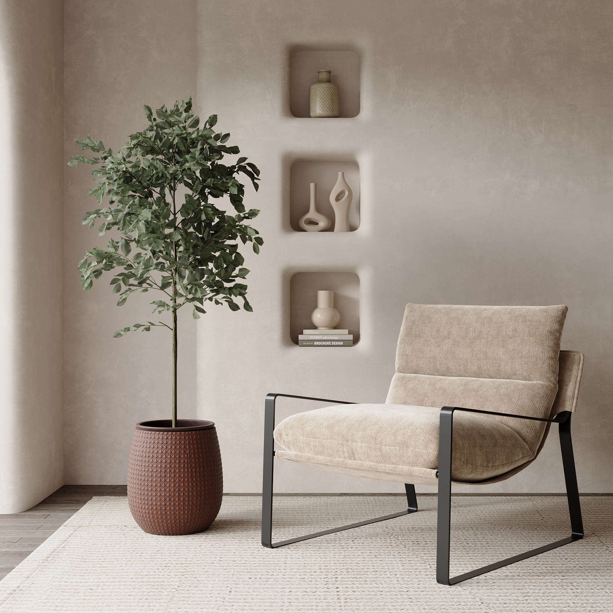 sia-deco-antica-lot-3-cache-pots-zen-rouge-brique-losanges image 5