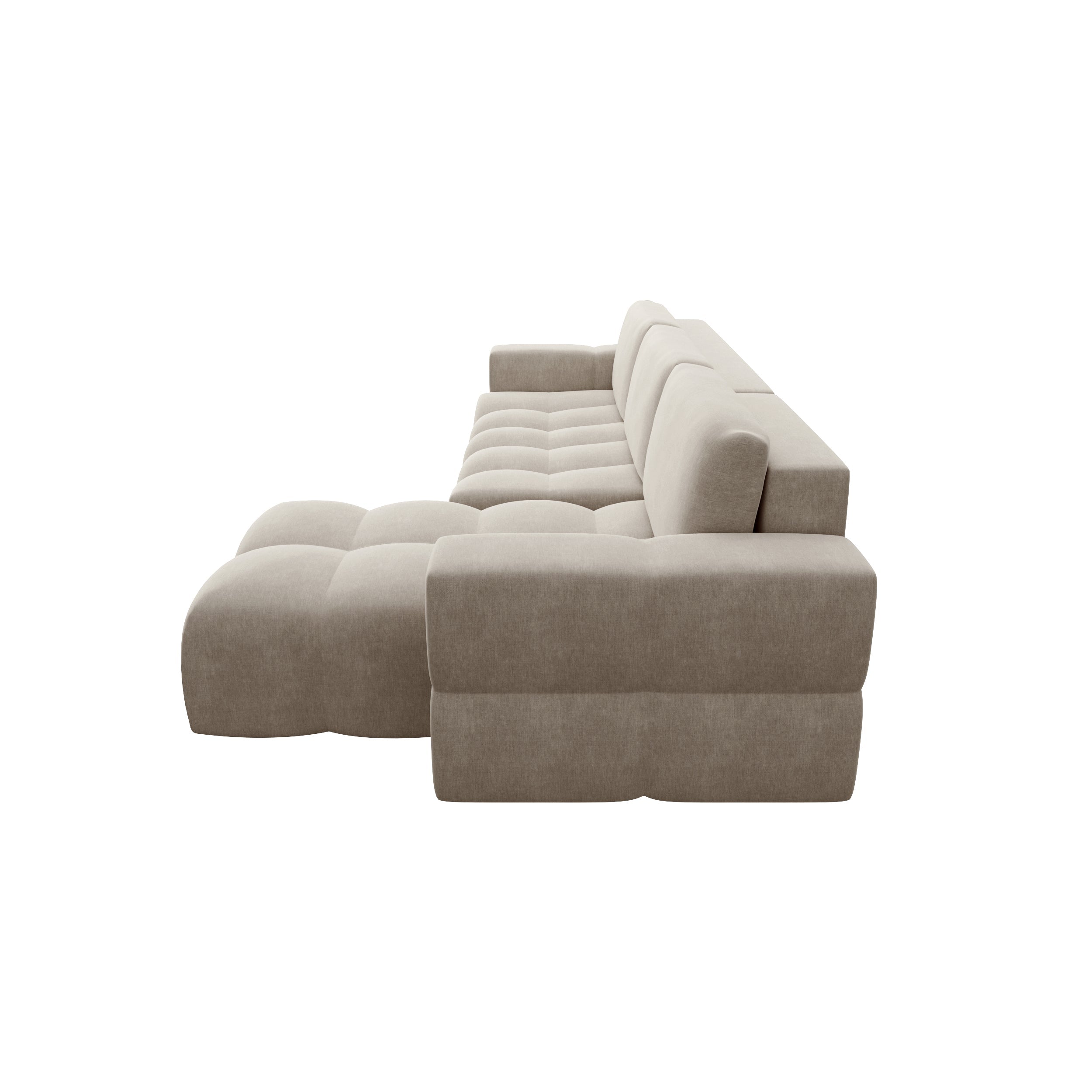 sia-deco-gabriel-canap-convertible-angle-droit-taupe-5-places image 5