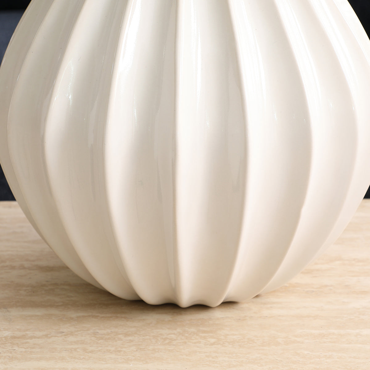 sia-deco-antica-vase-olga-blanc-25-cm-c-ramique-ronde image 7