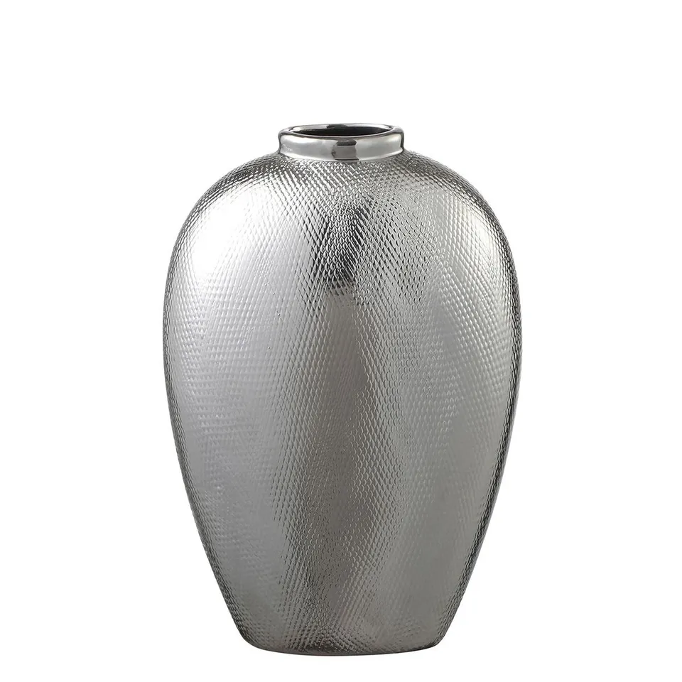 sia-deco-antica-vase-silver-moyen-format-argent-35-cm-c-ramique image 1
