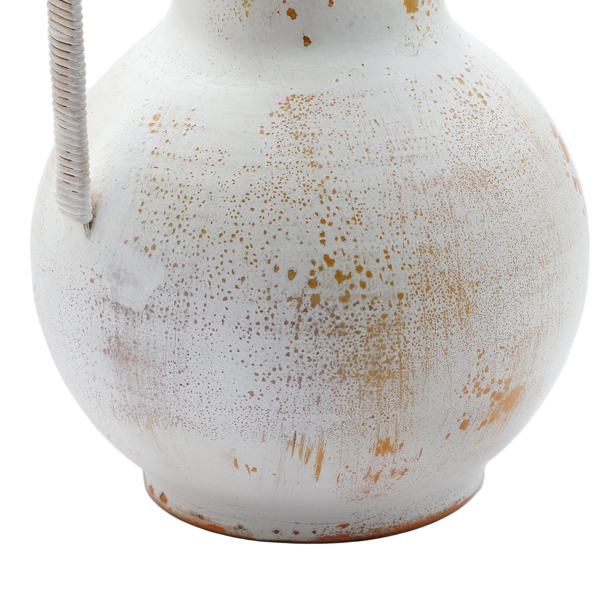 sia-deco-antica-avena-vase-en-m-tal-blanc-34-cm image 4