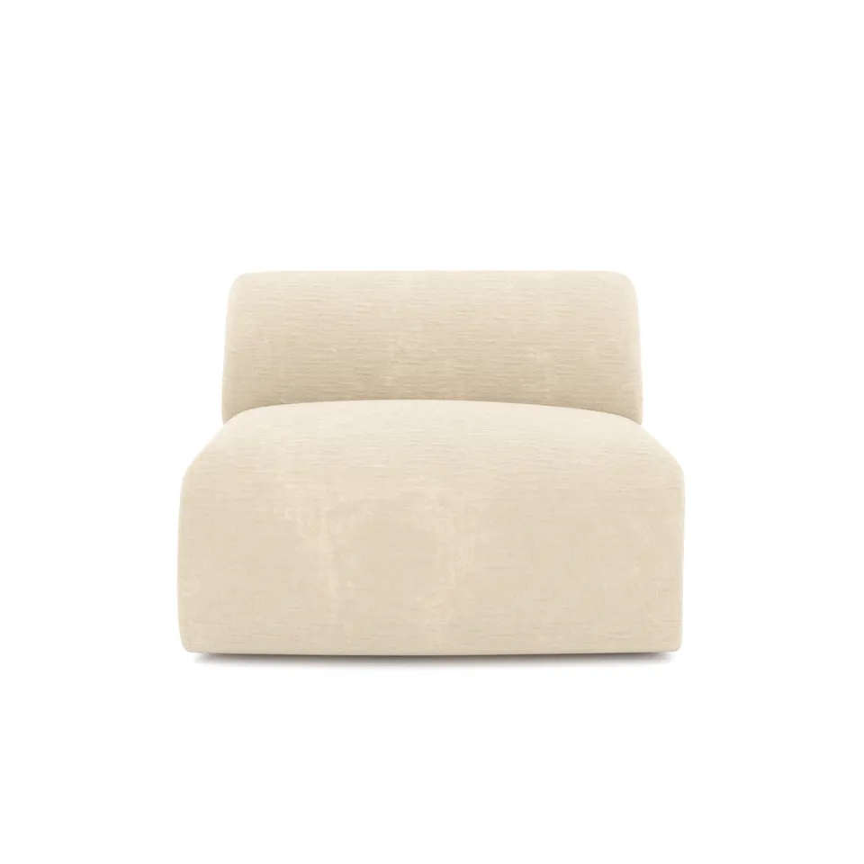 sia-deco-myra-fauteuil-sans-accoudoirs-cr-me image 1