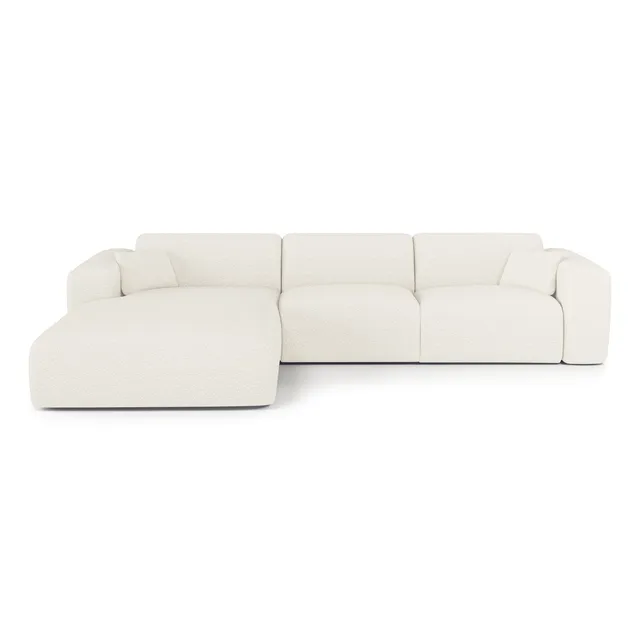 sia-myra-canap-convertible-angle-gauche-cr-me-tissu image 1