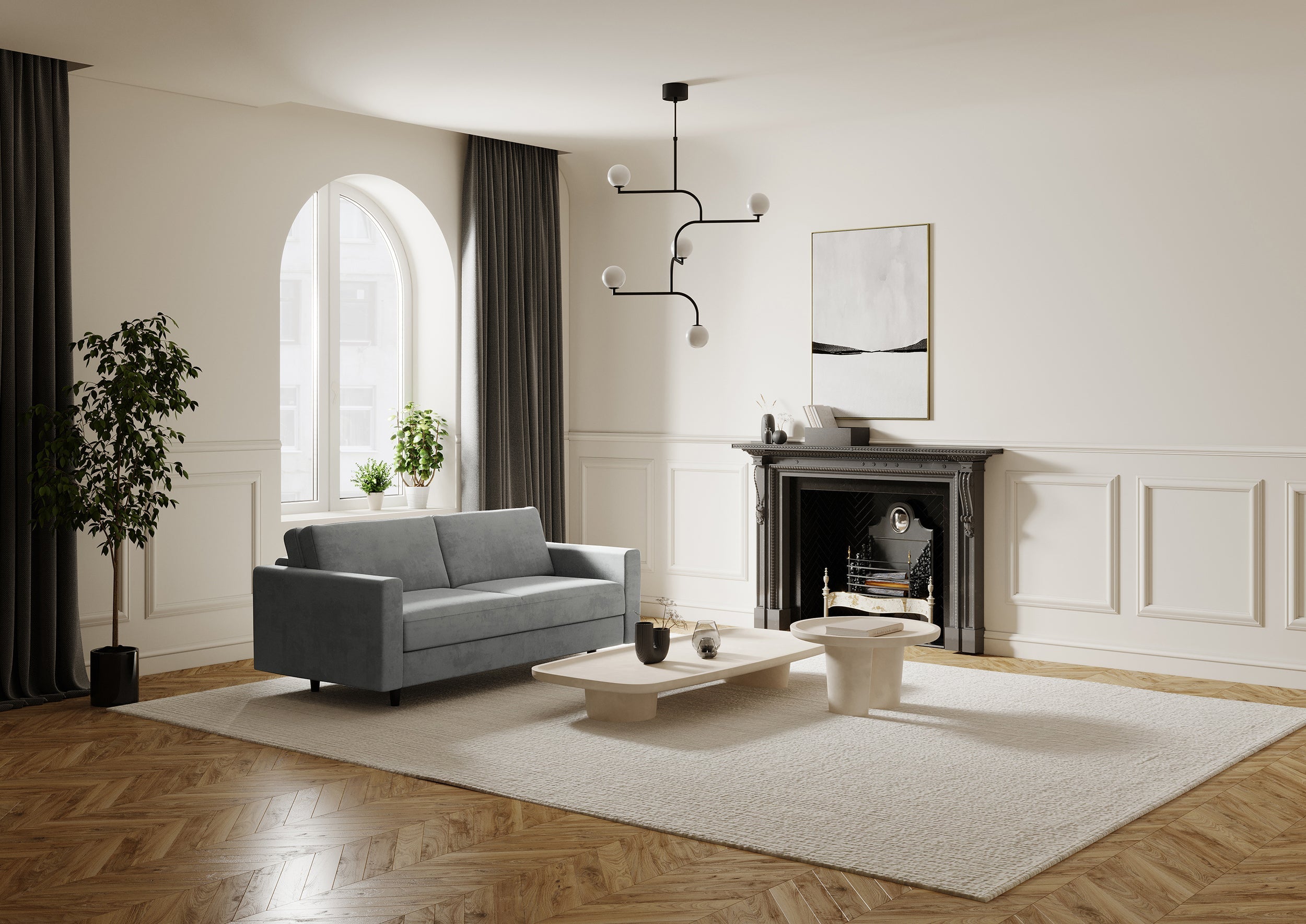 sia-joan-hailie-jade-canap-convertible-beige-140-cm image 2