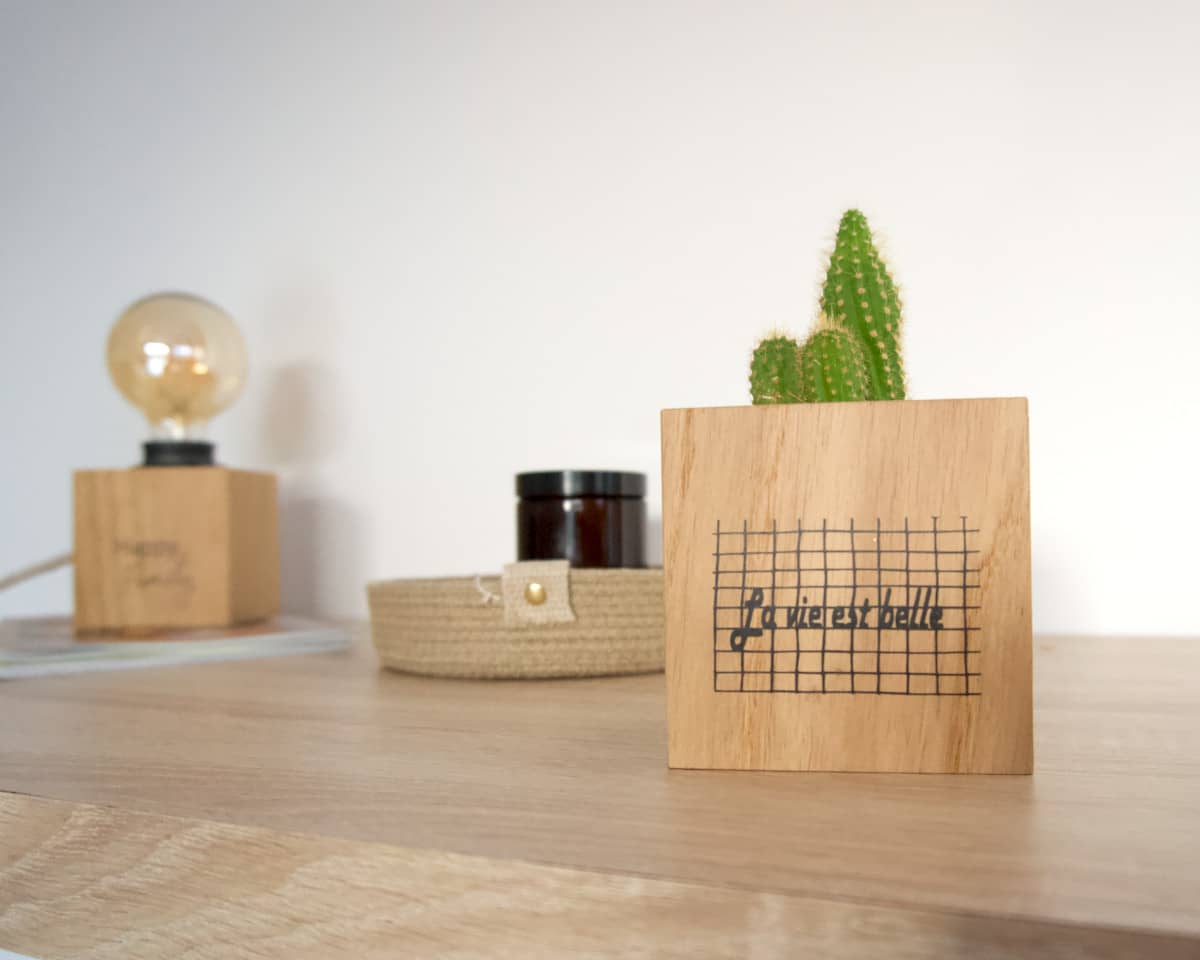 am-cla-cache-pot-bois-cube-la-vie-est-belle-9x9-ch-ne image 4