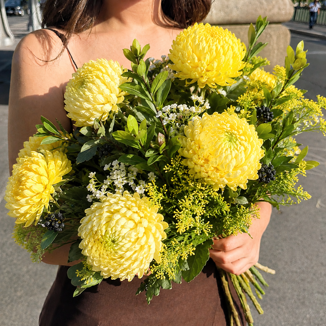 sia-noah-chrysanth-me-artificiel-86-cm-jaune-p-le image 2