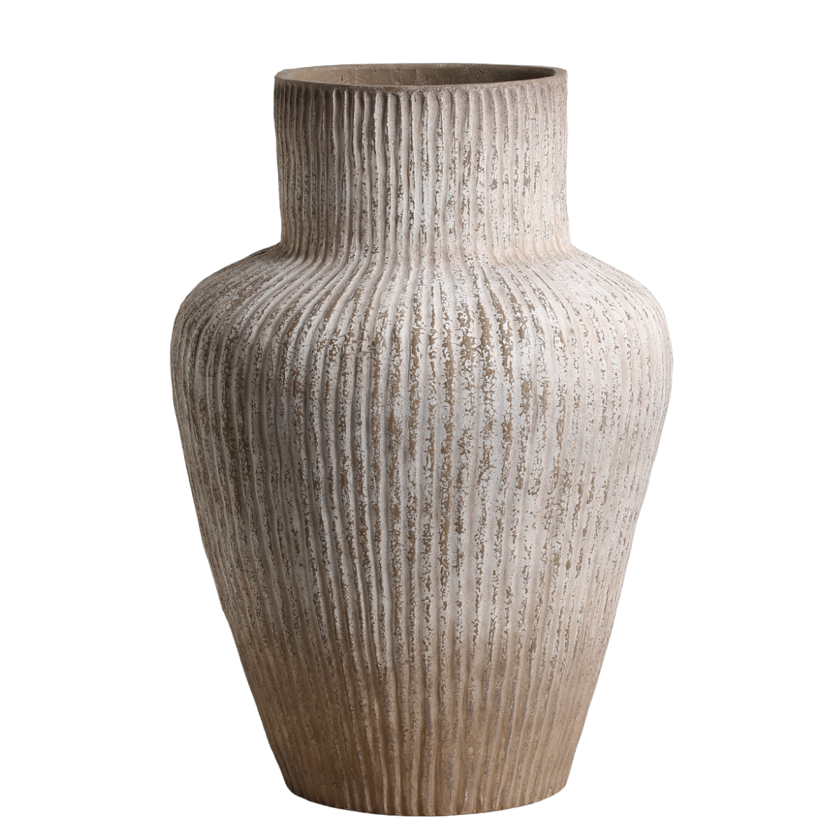 sia-antica-roma-83-cm-cache-pot-beige-fibre-de-ciment image 1