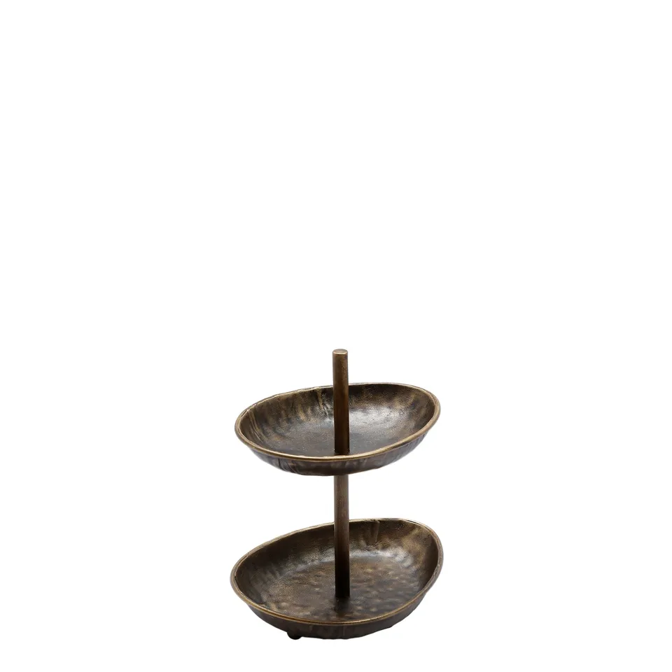 sia-deco-arlo-elma-plateau-tages-m-tal-marron-19-5-cm image 1