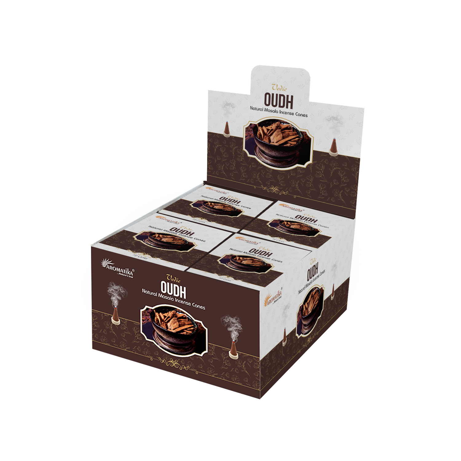 aromatika-vedic-c-nes-encens-oudh-120-fum image 1