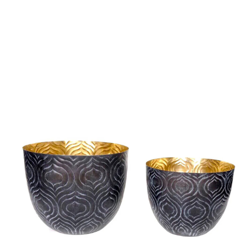 sia-antica-baltazar-cache-pot-violet-lot-de-2-fer image 1