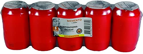 bolsius-momento-bougie-fun-raire-rouge-lot-5-45h image 8