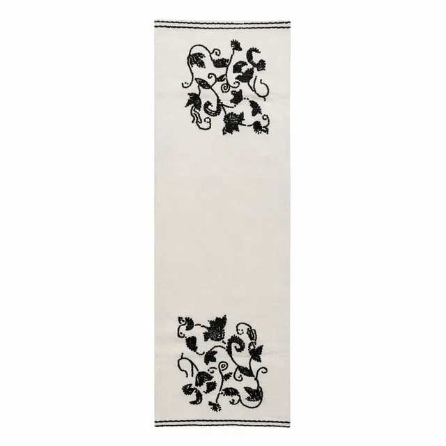 sia-nola-viva-chemin-de-table-beige-140-cm-coton-brod image 1