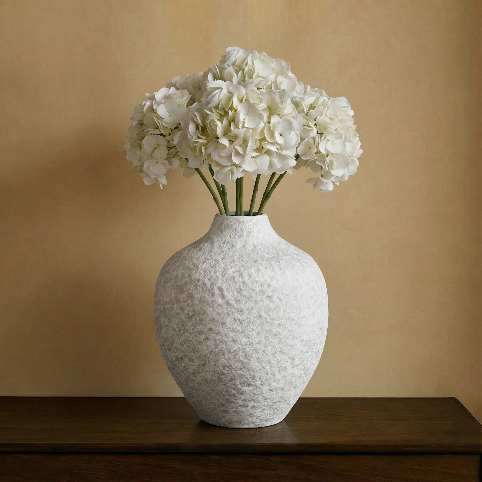sia-deco-antica-stone-vase-c-ramique-blanc-36-cm image 3