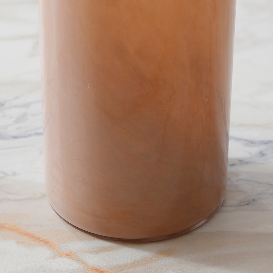 sia-deco-antica-vase-en-verre-nude-beige-38-cm image 4