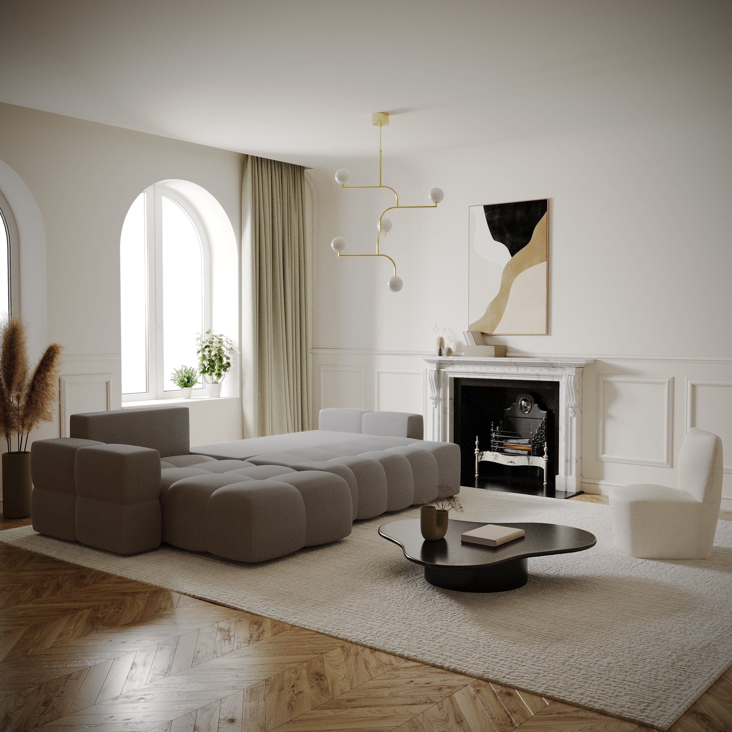 sia-gabriel-canap-convertible-angle-droit-taupe image 3
