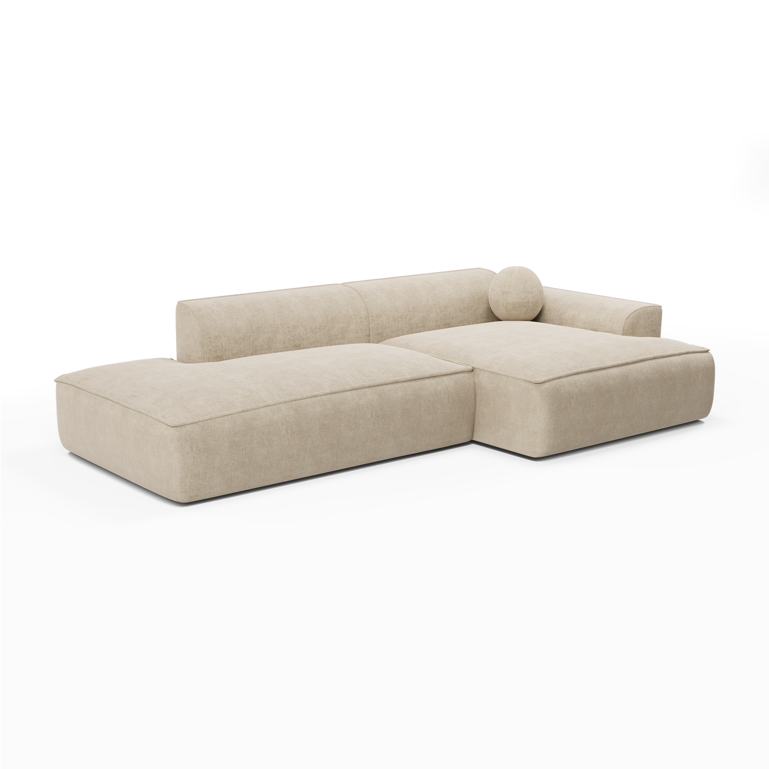sia-ania-canap-angle-droit-cr-me-assise-spacieuse image 3