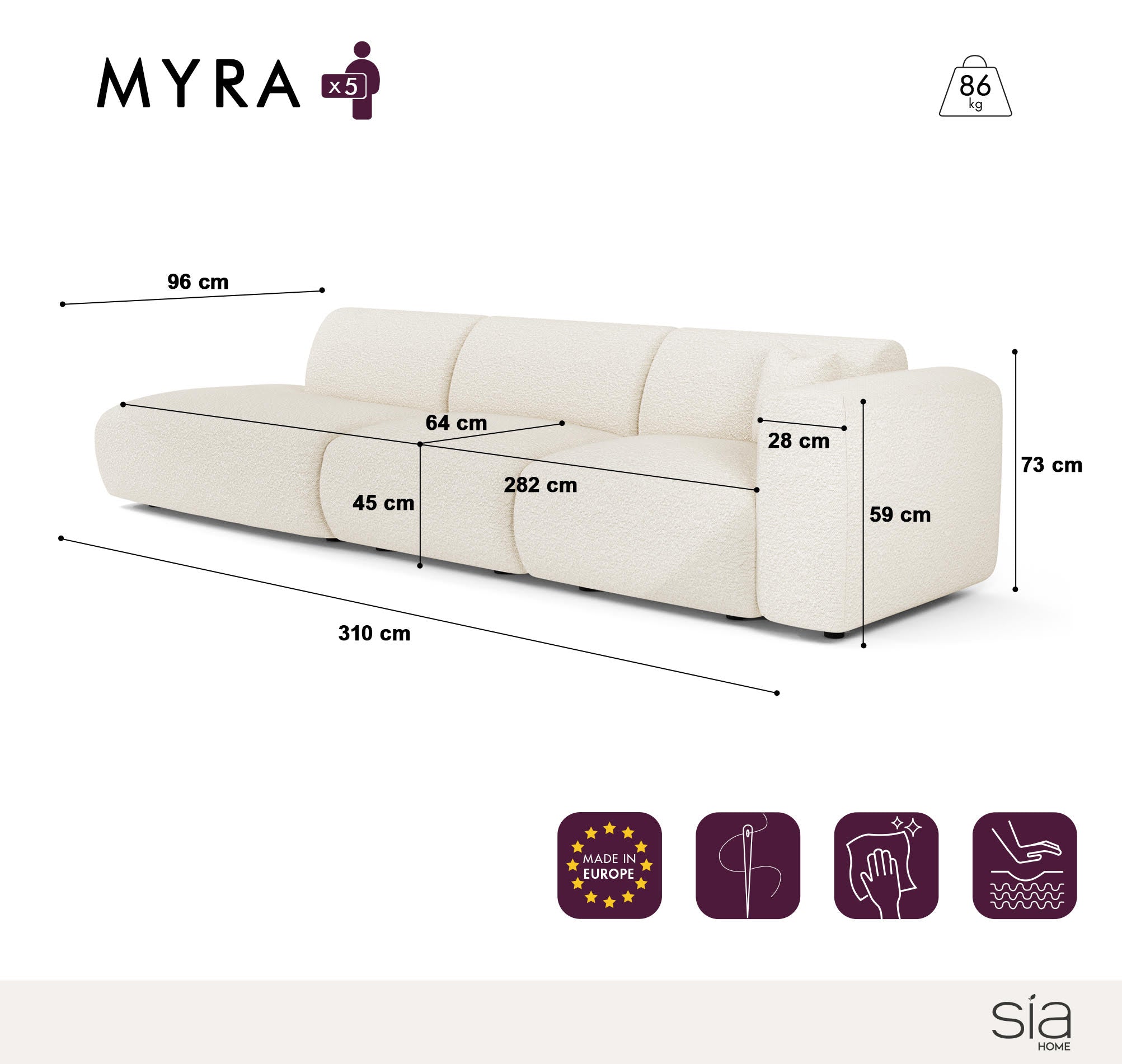 sia-myra-canap-droit-5-places-assise-nuage-beige image 5
