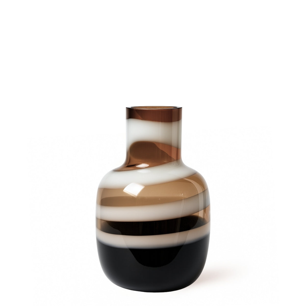 sia-antica-spirale-vase-verre-32-cm-marron image 1