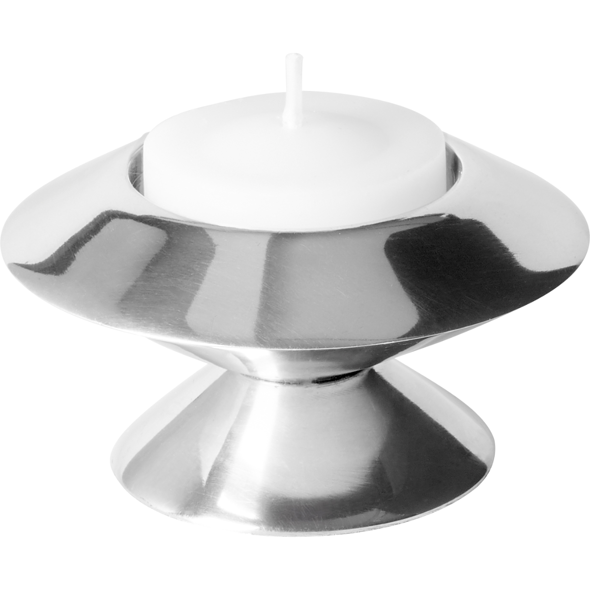 sia-nora-porte-bougie-conique-argent-aluminium-6-cm image 3
