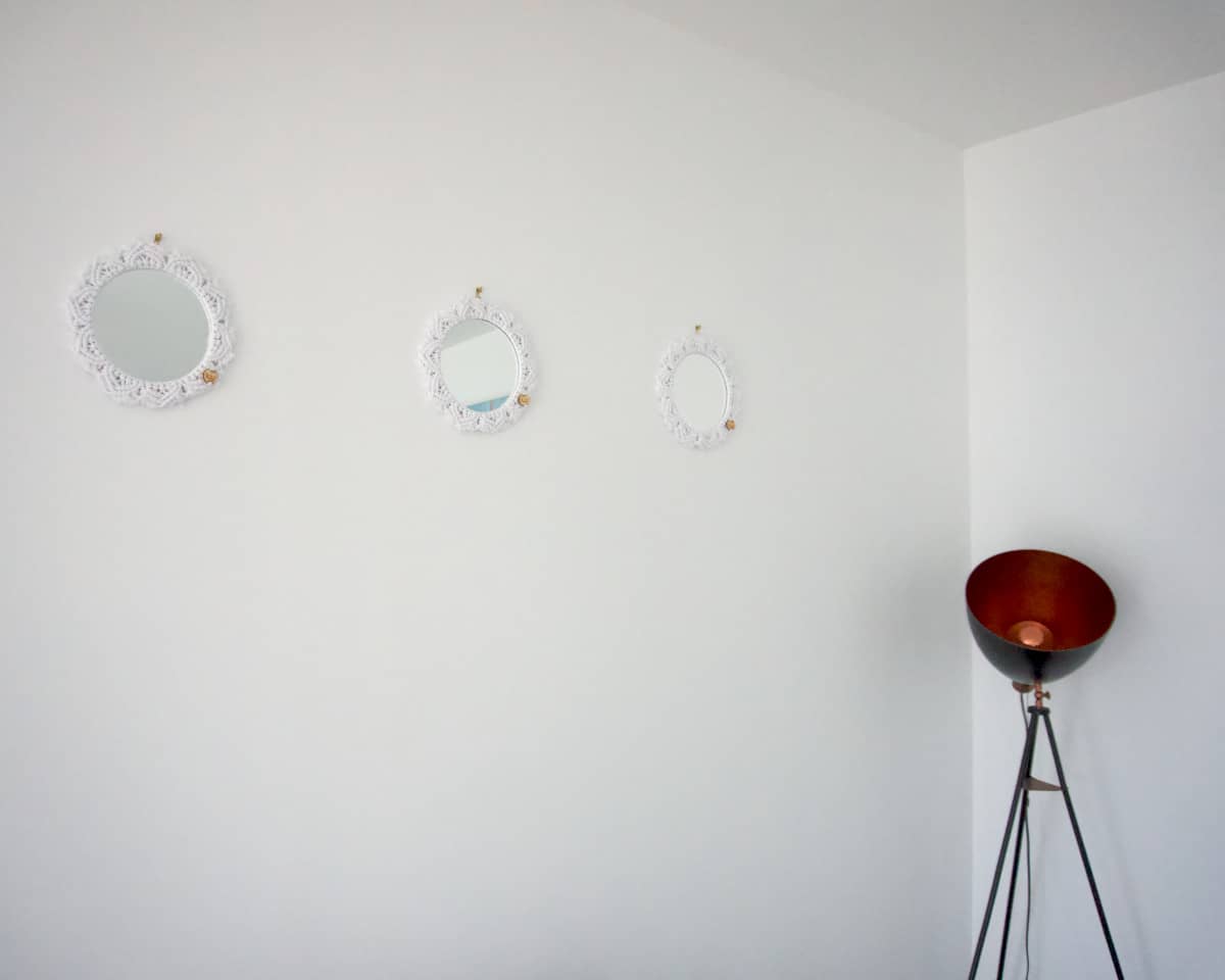 am-cla-miroirs-macram-ronds-blancs-lot-de-3-diam-tre-20-cm image 3