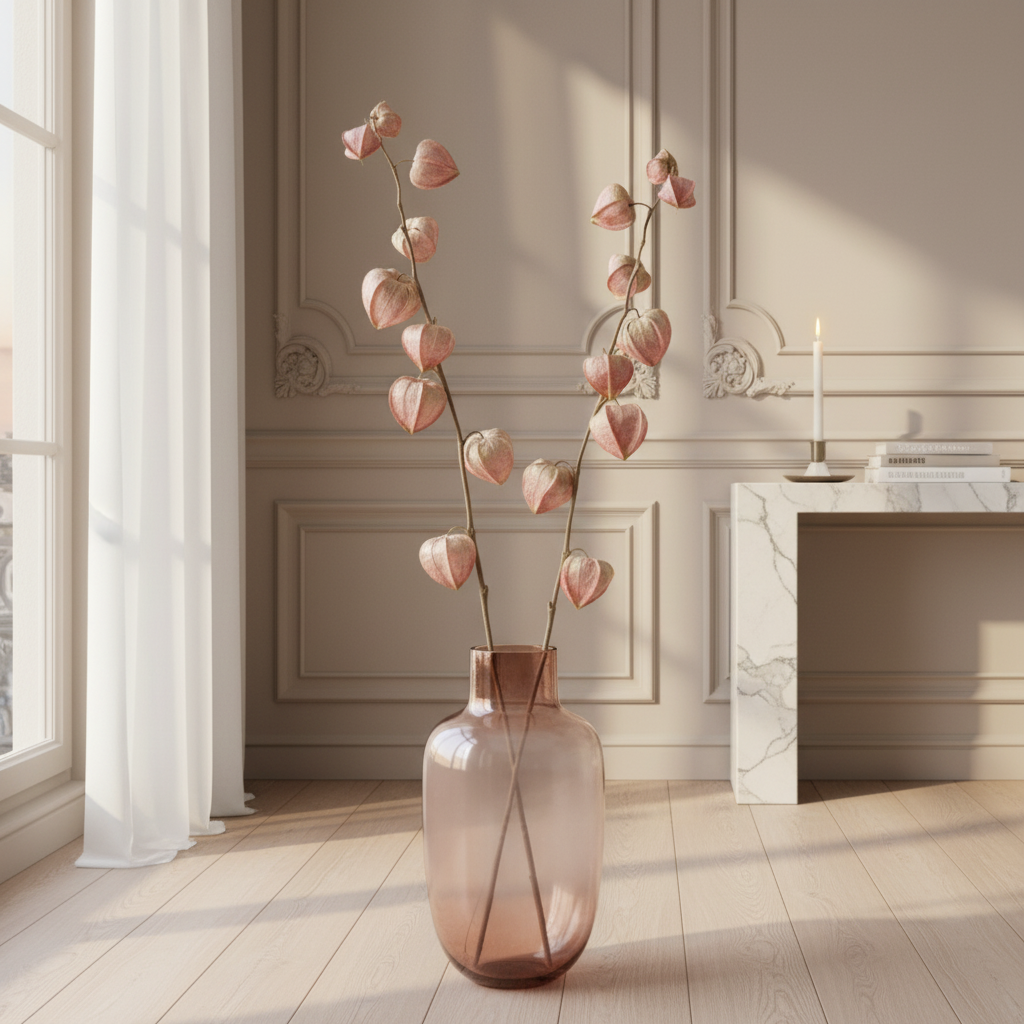 sia-noah-tige-physalis-rose-54-cm-fleur image 2